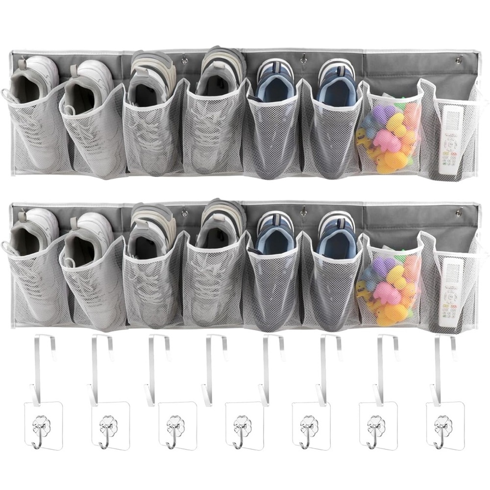 Prada Gray Over-the-Door Shoe Organizer